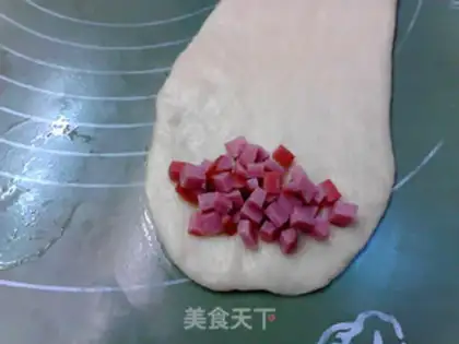Make Buttered onion cheese and ham rolls step 13