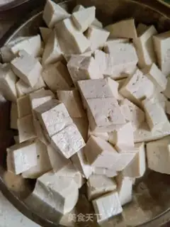 Make Sour tofu step 1