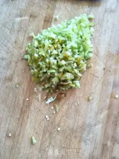 Make Egg dumplings step 1
