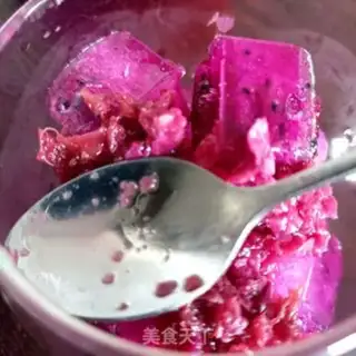 Make A flower-breeding dragon fruit bubble step 13