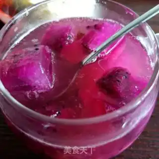 Make A flower-breeding dragon fruit bubble step 15