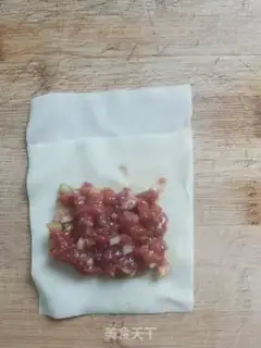 Make Beef pie pan paste step 11