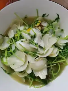 Make Fresh lilies for peas step 5