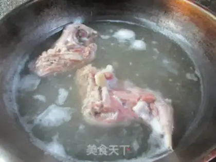 Make Mouth rabbit leg step 8