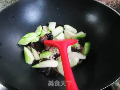 Make Black-moured meat step 7