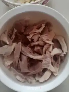 Make Pig heart Lotus soup step 1