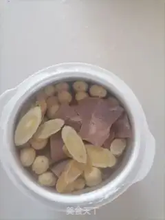 Make Pig heart Lotus soup step 2