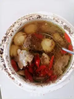 Make Pig heart Lotus soup step 4