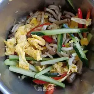 Make Eggskin crab mushrooms step 15