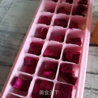 Make Coconut flamingo ice cream step 3