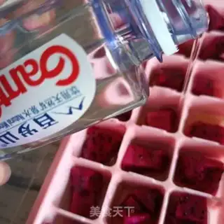 Make Coconut flamingo ice cream step 5