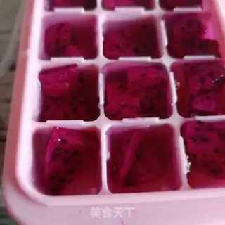 Make Coconut flamingo ice cream step 6
