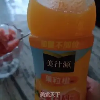 Make Orange watermelon smoothie step 4