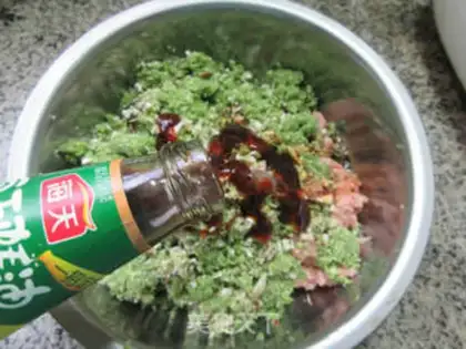 Make Frozen mushrooms, chicken-legs, chicken-pot stickers step 10