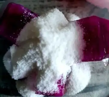 Make Coconut flamingo ice cream step 11