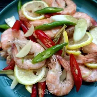Make Lemon shrimp step 20