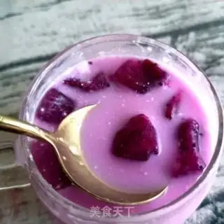 Make Coconut flamingo ice cream step 14