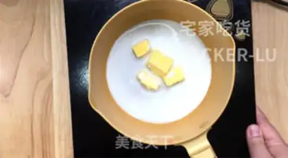 Make Souffle cream puff step 5