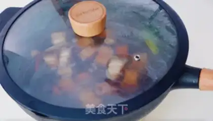 Make Abalone red meat step 4