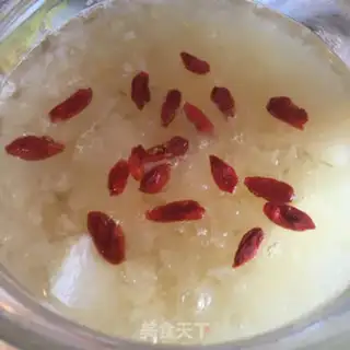 Make Ice cream, silver pear soup step 7