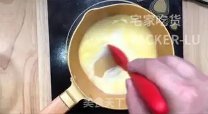 Make Souffle cream puff step 6