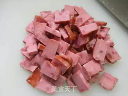 Make A ham and cabbage step 1