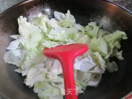 Make A ham and cabbage step 2