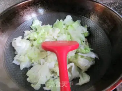 Make A ham and cabbage step 4