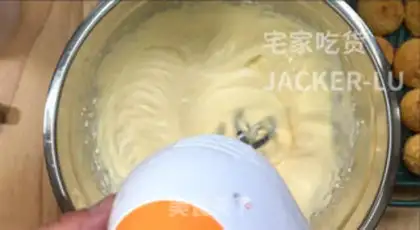 Make Souffle cream puff step 17