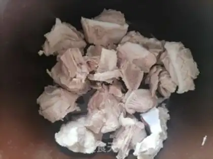 Make Sea belt bone soup step 2