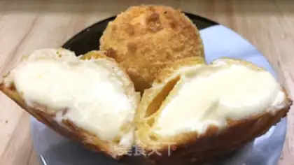 Make Souffle cream puff step 20