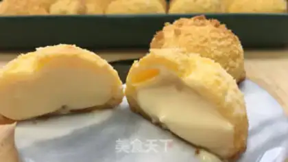 Make Souffle cream puff step 21