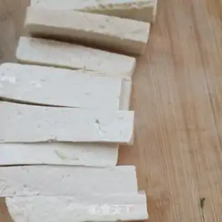 Make Crab mushrooms and tofu step 0