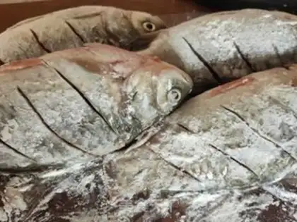 Make Red-burned mackerel step 2