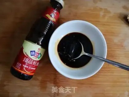 Make Shrimp for a garlic fan step 4