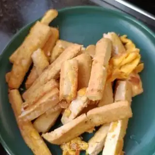 Make Crab mushrooms and tofu step 11