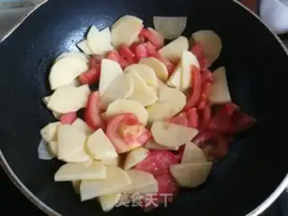 Make Tomatoes, potatoes step 4