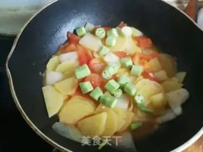 Make Tomatoes, potatoes step 6