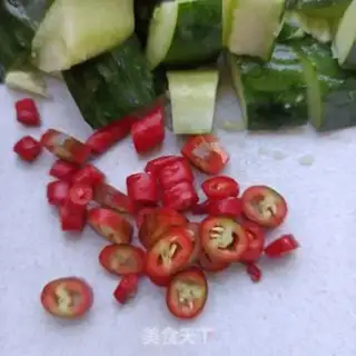 Make Cucumber ribs step 4