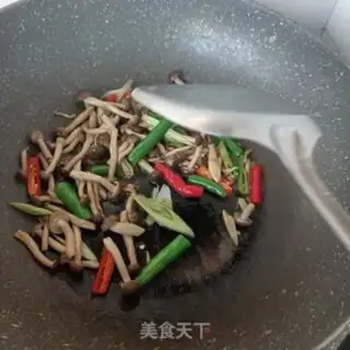 Make Crab mushrooms and tofu step 17