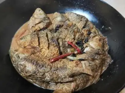Make Red-burned mackerel step 18