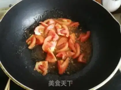 Make Tomato shrimp step 4
