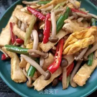 Make Crab mushrooms and tofu step 21
