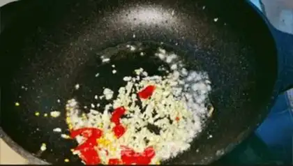 Make Lian Bai Fan step 5