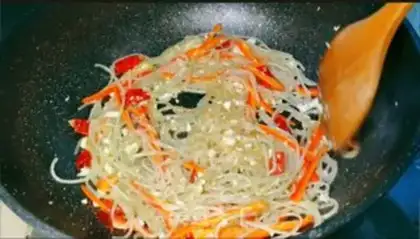 Make Lian Bai Fan step 6