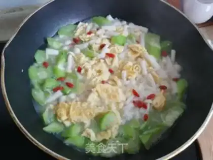 Make Smelt egg mushroom soup step 9