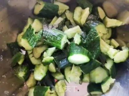 Make Cold cucumber step 0