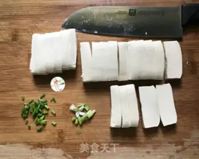 Make Thai sweet tofu step 1