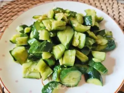 Make Cold cucumber step 3