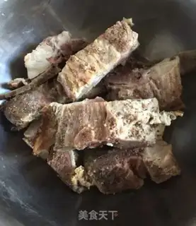 Make Bones mustard step 1